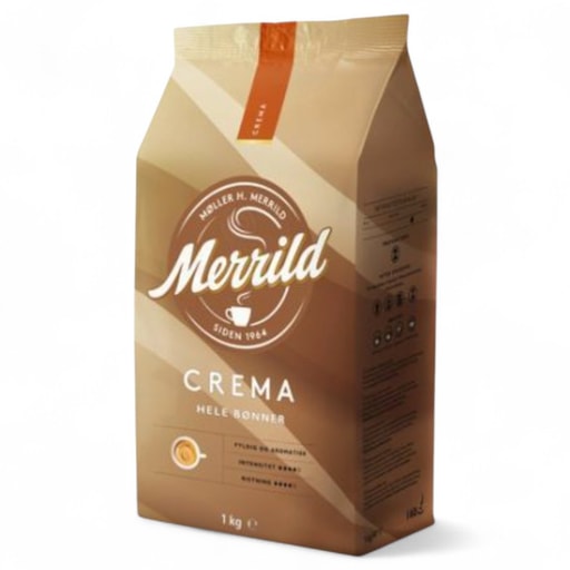 Merrild Crema kavos pupelės, 1kg