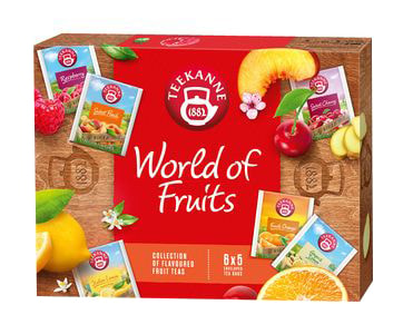 Teekanne World of fruits vaisinių arbatų rinkinys 30 vnt.