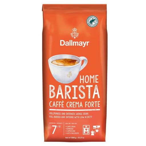 Kavos pupelės Dallmayr HOME BARISTA Caffe, 1 kg