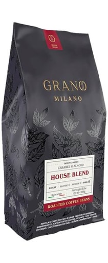 Grano Milano House Blend kavos pupelės, 1kg