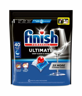 FINISH Quantum Ultimate tabletės indaplovėms, 40 vnt.