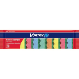 VORTEX 3D virtuvinės kempinėlės, 10 vnt. 