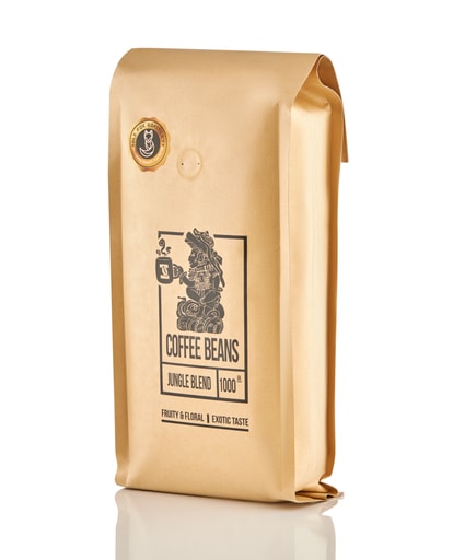 Jungle blend 100% Arabica kavos pupelės, 1kg