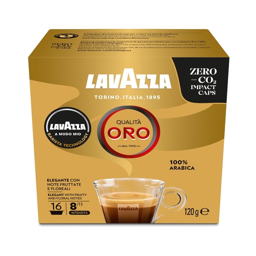 A Modo Mio Lavazza Qualita Oro kavos kapsulės 16 vnt.