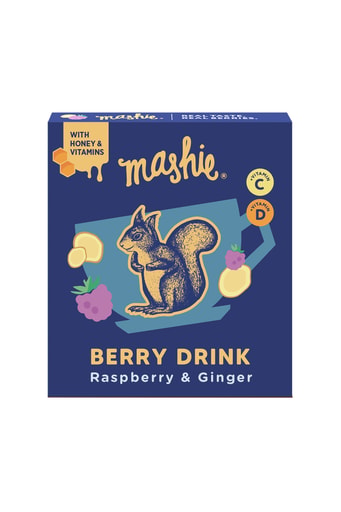 MASHIE ORIGINAL 2x45g, aviečių ir imbierų tyrė arbatai, 90 g