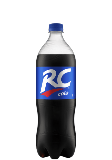 Gazuotas gaivusis gėrimas RC COLA, 1 L