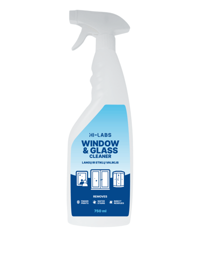 HI-LABS langų ir stiklų valiklis, 750ml