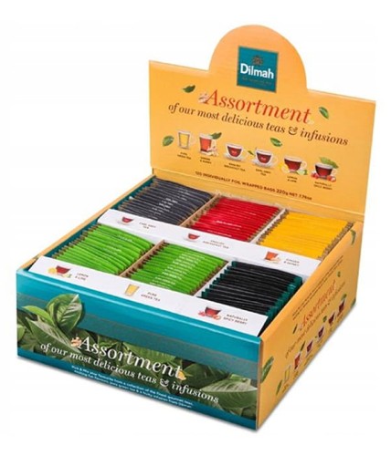 DILMAH Pick & Mix arbatų rinkinys 120 s/s voke, 220 g