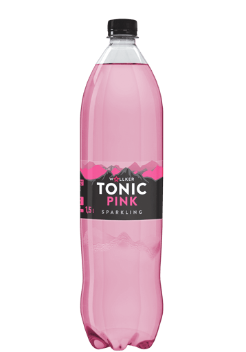 WALLKER Tonic Pink gazuotas aromatizuotas gaivusis gėrimas 1.5 l