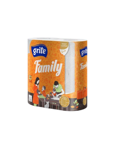 GRITE Family popieriniai rankšluoščiai 2 rit.