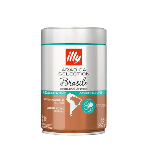 Illy Arabica Selection Brazil Cerrado Mineiro malta kava, 250 g