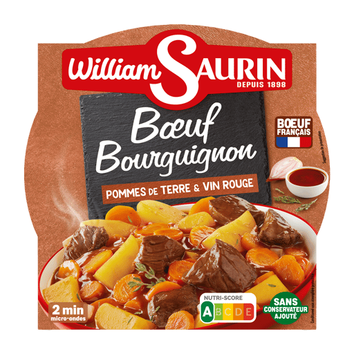 William Saurin jautienos troškinys su bulvėmis indelyje, 300 g