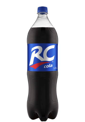 Gazuotas gaivusis gėrimas RC COLA, 1,5 L